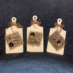 Country Shabby Chic Eat Signs